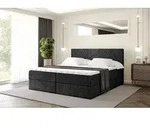 ALTDECOR Boxspringbett mit Matratze und Lattenrost, Topper, Polsterbett mit