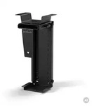 Verstellbare PC-Halterung f&uuml;r unter den Schreibtisch, aus Metall, schwarz: PC HOLDER