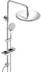 JOHO Edelstahl Regenduschset Duschsystem ohne Armatur, Duschset Duschstange mit