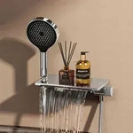 doporro Badewannenarmatur mit Handbrause, Wasserfallauslauf, Duscharmatur...