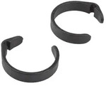 Jagwire Haken F&uuml;r E-bike 3.2 Mm 28-31.8 Mm 10 Einheiten Schwarz Schwarz One Size -