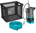 Gardena Hochwasser-Set 20000 BASIC Schmutzwasser-Tauchpumpe l/h 7 m
