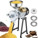 VEVOR Getreidem&uuml;hle Gew&uuml;rzm&uuml;hle 3 kW, kommerzielle Maism&uuml;hle mit Trichter,...
