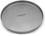Edelstahl Grillplatte - Plancha Rund 40cm - Massiver Edelstahl f&uuml;r Kohle und