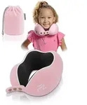 FLOWZOOM COMFY Kids Nackenkissen Memory Foam, Gr&ouml;&szlig;e S ab 3 Jahren, Rosa - Rosa