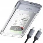 Orico Tx25C3 2.5 Hdd/Ssd Usb-C 5Gb/S Festplatten-Caddy - Transparent