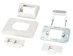 Multifunktions-Rahmenset mit 1-und -- 2-Port Adapter Keystone Format(HDMI,USB,