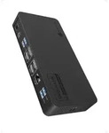 ICY BOX Heart Dock 2255 11-in-1 Notebook mit zwei 4K@60Hz Displays, Kabelgebunden,