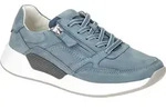 Gabor ROLLINGSOFT Damenschuhe - sportliche Schn&uuml;r- Halbschuhe blau Freizeit...