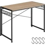 tectake&reg; Schreibtisch Paterson 102 x 51 x 77 cm - Braun
