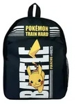 Pok&eacute;mon Rucksack Pok&eacute;mon Train Hard Schwarz