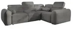 MIRJAN24 Ecksofa Volare II, Schlaffunktion und Bettkasten, L-Form Polsterecke (Farbe: