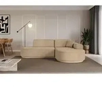 ALTDECOR Ecksofa in L-Form MARI-L1-v1 - 243x171x83 cm Beige - Corner Sofa Bett
