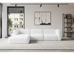 ALTDECOR Ecksofa - MIRA-L2 - 318x179x89 - Wei&szlig; - Corner Sofa Eckcouch Couch L-Form,