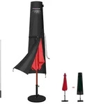Sonnenschirm Schutzh&uuml;lle 190x30/50cm 420D Oxford Wasserdicht mit Stab Bel&uuml;ftung