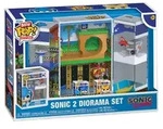 Funko FK93563 - Sonic 2 Bitty POP! Boxes Vinyl Figur Diorama Set - Neu