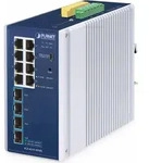 Planet IGS-4215-8T4X, PLANET IP30 Industrial L2/L4 8-Port, Managed, L2/L4, Gigabit