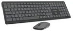 Vultech KM-851W, Kabellos, RF kabellos + USB, Scherenschalter, QWERTY, Schwarz, Maus