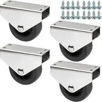 SOTECH Unterbaur&ouml;lle PASSAU &Oslash; 50 mm &ndash; Bodenmontage (4 St&uuml;ck)