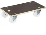 WAGNER Transporthilfe Multiplex MAXIGRIP 18 mm - 57,5 x 30 x 13,5 cm, Rollen &Oslash;...