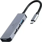 Gembird UHB-CM-U3P1U2P3-01, Kabelgebunden, USB 3.2 Gen 1 (3.1 Gen 1) Type-C,...