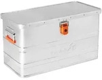 ALUBOX Alukiste Easy 59 Liter Silber, leicht und stabil, ohne Schloss - Silber