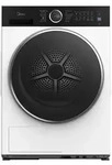 Midea MD205H100WB-C, Freistehend, Frontlader, W&auml;rmepumpe, Wei&szlig;,...
