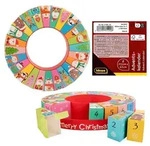 Idena Adventskalender zum Selbstbef&uuml;llen &Oslash;31,5x6,5cm