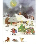 Janoschs Adventskalender Weihnachtsschlitten