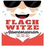 Bunter Adventskalender mit t&auml;glichen Flachwitzen im bunten Design f&uuml;r die