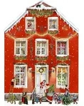A3-Wand-Adventskalender - Weihnachten bei uns Zuhaus