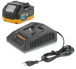 Procraft Starter Set 20 V C20/4 Ladeger&auml;t + 1x 20/4 Industrial Akku 4,0 Ah