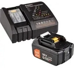 WS24 Akku Starter-Set 18 V / 1x 5,0 Ah Akku + Schnellladeger&auml;t