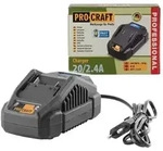 Procraft 20/2.4A Ladeger&auml;t 20 V 2,4 A f&uuml;r Li-Ion Akkus