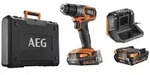 AEG Bohrschrauber BS18SBL2-2 18V FIXTEC mit Softgrip