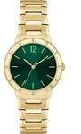 BOSS Analog Quarzuhr f&uuml;r Damen Kollektion Breath mit Goldfarben Edelstahlarmband -