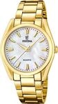 Festina Boyfriend Damenuhr Mehrfarbig Edelstahl F20640/A - Gold