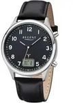 Regent - Armbanduhr - Herren - Chronograph - Funk- FR-278 - Schwarz