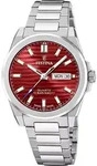 Festina Quarz Herren Classic steel F20073/6 - Rot