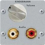 Kindermann Volume control - Modulares Faceplate-Snap-In