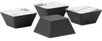 Silikon-D&auml;mpfer 4er-Set Dynavox EDS20 Universal Absorber HiFi Ger&auml;te schwarz -