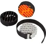 LogiLink Cable organizer tool for bundling data cables, set with 3 pieces - Orange