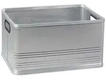 Alu-Transportkasten, 50 Liter, LxBxH 540 x 380 x 260 mm