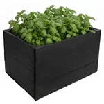 Creative Deco Kiste Holz ohne Schlitzen Deko Holzkiste Schwarz 40x30x 23 cm -...