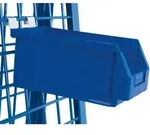 VARIOfit Materialkiste, blau 140x290x130mm f&uuml;r Werkst&uuml;ckwagen