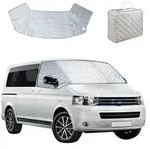 Auto Scheibenabdeckung VW T5 2003-2015 Silber Faltbar Thermo Anti Frost...