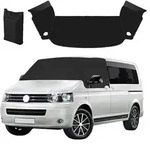 Windschutzscheibenabdeckung f&uuml;r VW Transporter T5/T5.1 600D Oxford Schwarz
