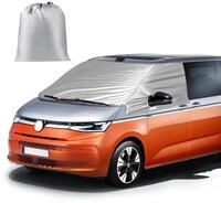 Windschutzscheibenabdeckung f&uuml;r VW T7 2021-2026, 5-lagig, 100% Verdunkelung,