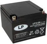 Landport LP12-24 T3 12V 24Ah AGM Bleiakku VdS