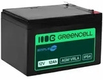 Green Cell AGM12V12AH-H, 12 V, 12 Ah, 1 St&uuml;ck(e), 5 Jahr(e), Schwarz,...